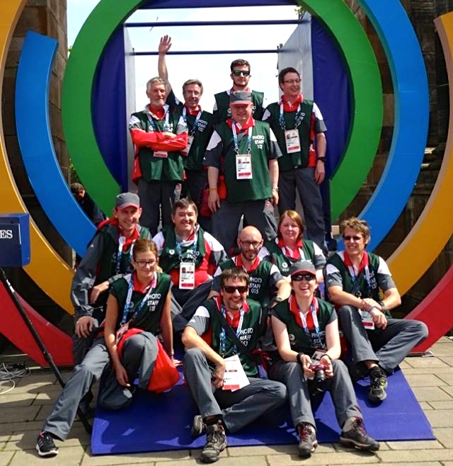 Press Ops - Photo Team Road Events @ Start of Time Trials 31 July 2014